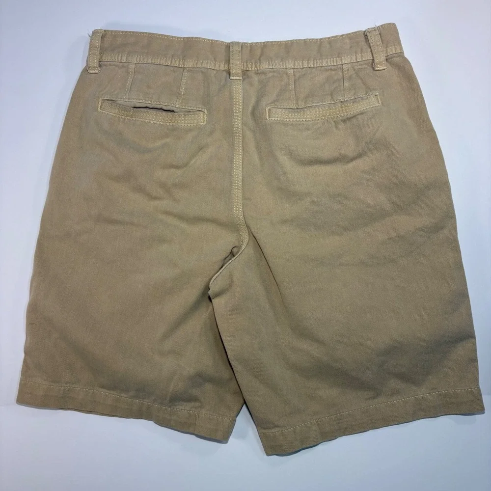 Banana Republic‎ Surplus Twill Shorts Mens 29 Khaki Tan Cotton 7.5 Inseam Casual
